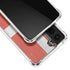 Denmark Flag Distressed Galaxy S22 Clear Case